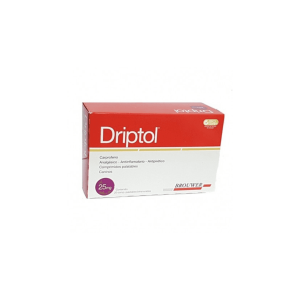 Driptol 25mg x 20 Comprimidos (Brouwer)