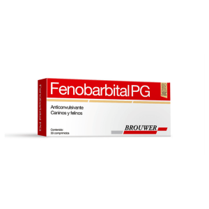 Fenobarbital PG x 30 Comprimidos (Brouwer) - Imagen 1