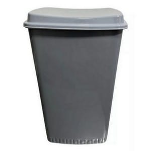 Tacho Contenedor de Alimento x 44 lts Color gris