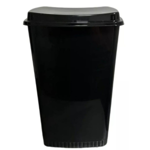 Tacho Contenedor de Alimento x 44 lts Color negro