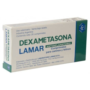 Dexametasona 0.5mg x 20 comp. (Lamar) - Imagen 1