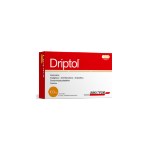 Driptol 100mg x 20 comprimidos (Brouwer)