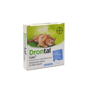 Drontal Gatos x 2 Comprimidos (Elanco)