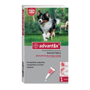 Advantix Pipeta Perros De 10 A 25 Kg (Elanco) - Imagen 1