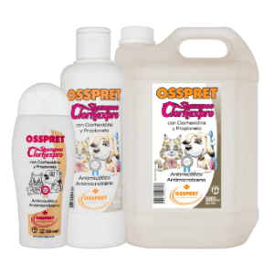 Osspret Shampoo Clorhexpro x 1000ml - Imagen 1