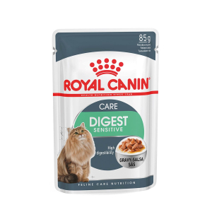Royal Canin Digest Sensitive Care Gato Pouch Humedo 85 gr x 12 Unidades (Caja)