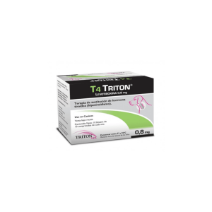 T4 0,8mg x 100 comp.  (Triton) - Imagen 1
