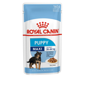 Royal Canin Maxi Puppy Pouch Humedo 140gr x 10 Unidades (Caja)