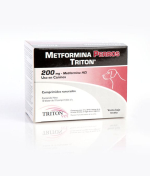 Metformina 200 Perros x 100 comp. (Triton) - Imagen 1