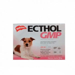 Ecthol GMP Pipeta Perros Hasta 5kg Rosa (Holliday) - Imagen 1