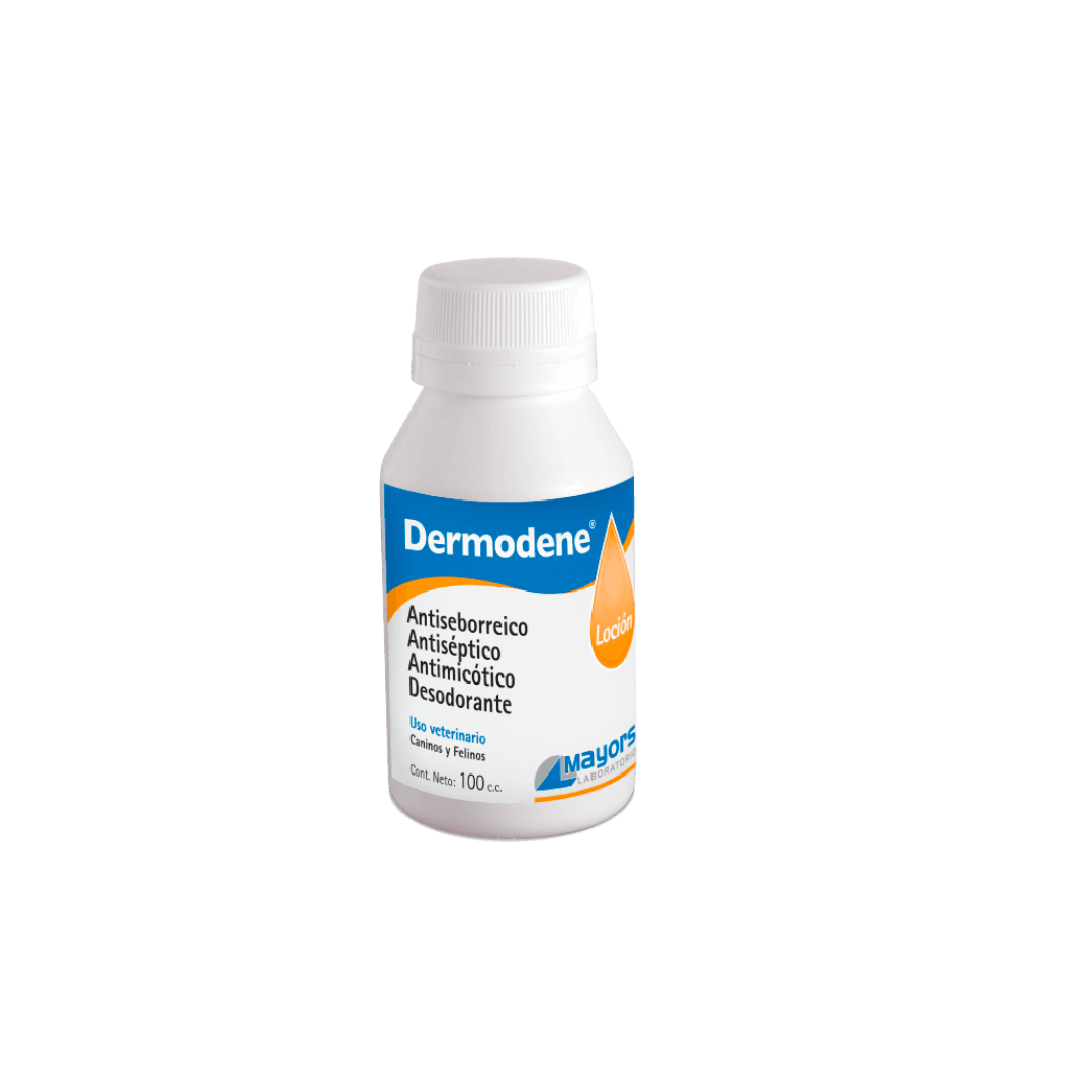 Dermodene Locion x 100ml (Mayors) - Universo Mascota