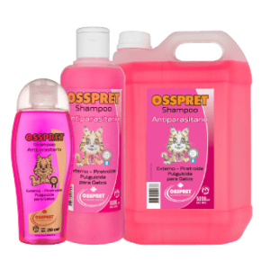 Osspret Shampoo Pulguicida Gatos x 1000ml