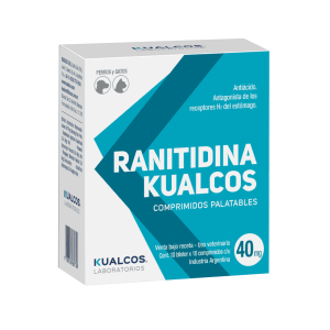Ranitidina 40 mg x 100 comp. (Kualcos) - Imagen 1