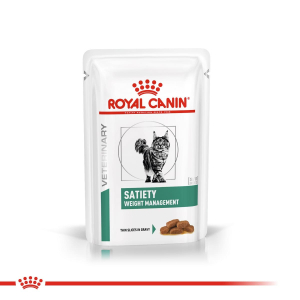 Royal Canin Pouch Humedo Satiety Weight Management Gato 85gr x 12 Unidades (Caja) - Imagen 1