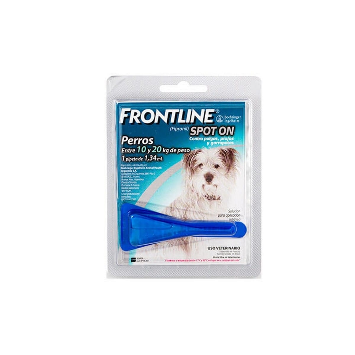 Frontline Spot On Perros 10 A 20kg (Boehringer Ingelheim)