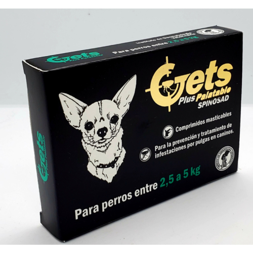 GETS Plus 350 mg IDV GETS Plus 350 mg de IDV, envase para perros de 2,5 a 5 kg