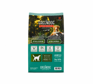 Green Dog Perros Adultos Mordida Mediana-Grande x 3 kg