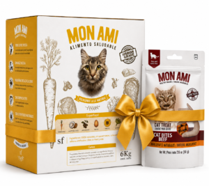 Mon Ami Alimento Saludable para Gatos c/Superfood Caja 6 kg