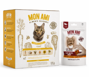 Mon Ami Alimento Saludable para Gatos c/Superfood Caja 6 kg