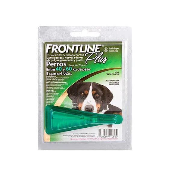 Frontline Pipetas Frontline Plus Perros 40 A 60 Kg (Boehringer Ingelheim)