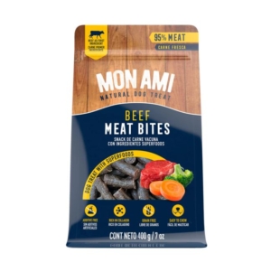 Mon Ami Snack Saludable Meat Bites Beef 400 gr - Imagen 1