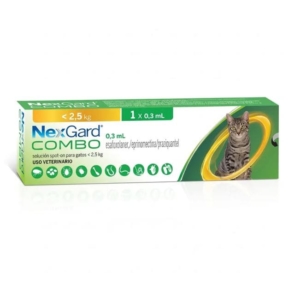 Nexgard COMBO 2.5 kg a 7.5 kg 0.9ml