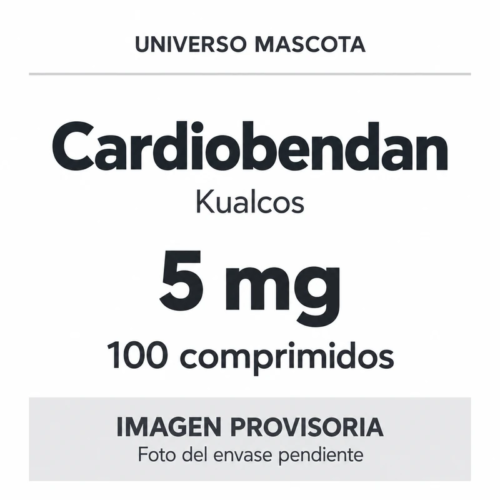 Cardiobendan Kualcos 5 mg × 100 comprimidos — imagen provisoria Cardiobendan Kualcos 5 mg × 100 comprimidos — imagen provisoria. Foto del envase pendiente.