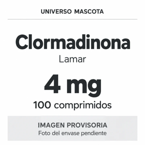 Clormadinona Lamar 4 mg × 100 comprimidos — imagen provisoria Clormadinona Lamar 4 mg × 100 comprimidos — imagen provisoria. Foto del envase pendiente.