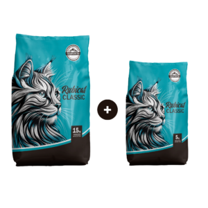 Combo Rubicat Classic 15 kg + Classic 5 kg