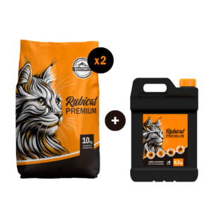 Combo Rubicat Premium 10 kg x 2 + Premium 5,7 kg