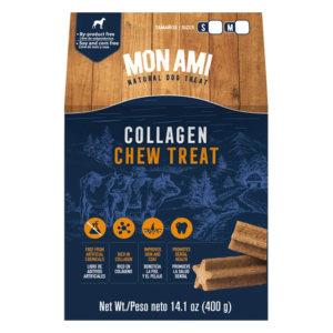 Mon Ami Snack Collagen Chew Treat Medium x 400 gr - Imagen 1