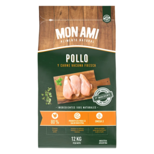 Mon Ami Alimento Natural Pollo para Perros Adultos x 12 kg