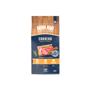 Mon Ami Alimento Natural Cordero para perros, bolsa de 3 kg