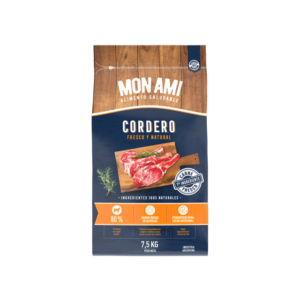 Mon Ami Alimento Natural Cordero para perros, bolsa de 7,5 kg