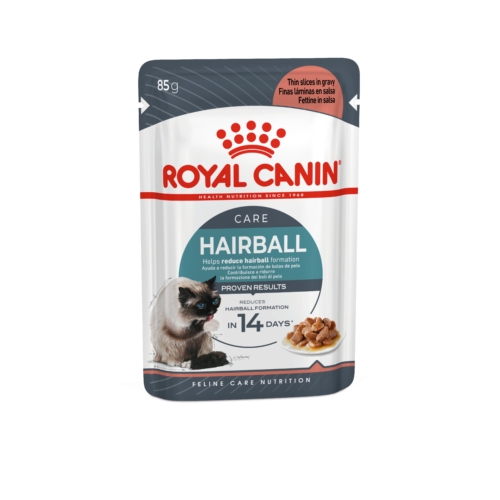 Envase de Royal Canin Hairball Care Pouch 85 g