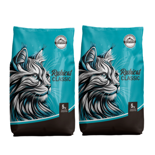 Rubicat Classic Bolsa x 5 kg - Pack x 2. 2 bolsas de 5 kg cada una. Contenido total: 10 kg. Rubicat Classic Bolsa x 5 kg - Pack x 2. 2 bolsas de 5 kg cada una. Contenido total: 10 kg.