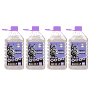 Rubicat Classic Lavanda Bidón x 5,3 kg - Pack x 4. 4 bidones de 5,3 kg cada uno. Contenido total: 21,2 kg.